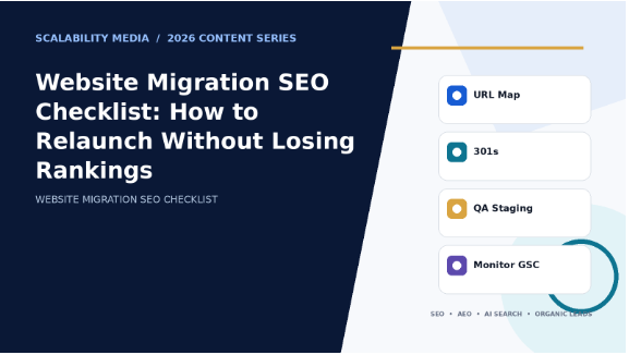 website migration SEO checklist